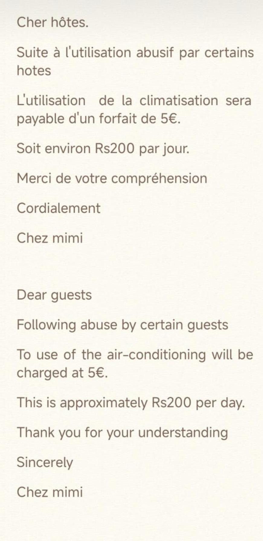 Apartament Chez Mimi Mahébourg Zewnętrze zdjęcie
